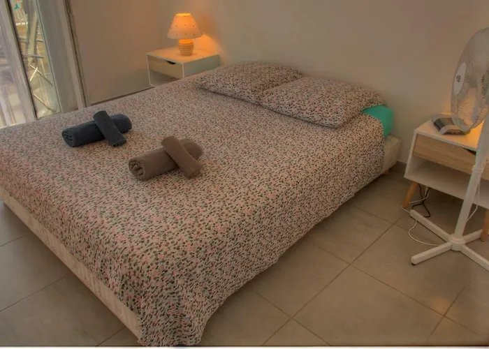 Beau 2 Pieces 3 Etoiles Vue Garage Prive 150m Plages Wifi Cannes