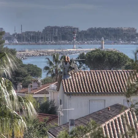 Beau 2 Pieces 3 Etoiles Vue Garage Prive 150m Plages Wifi * קאן